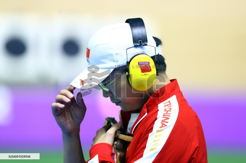 (SP)EGYPT-CAIRO-SHOOTING-ISSF WORLD CHAMPIONSHIP-25M RAPID FIRE PISTOL TEAM MEN