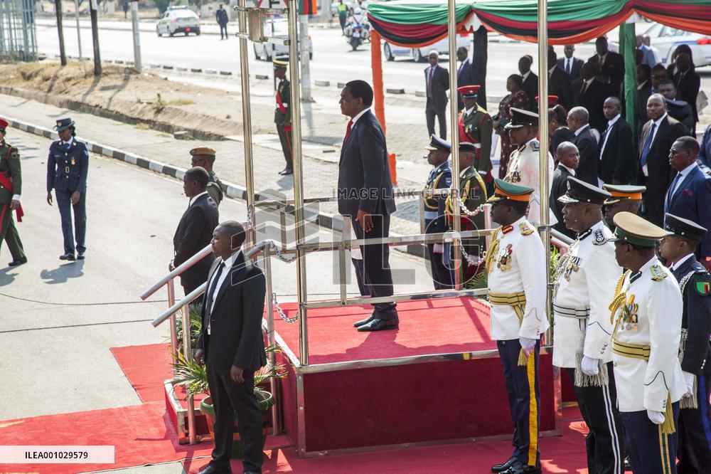 ZAMBIA-LUSAKA-58TH INDEPENDENCE DAY-CELEBRATION