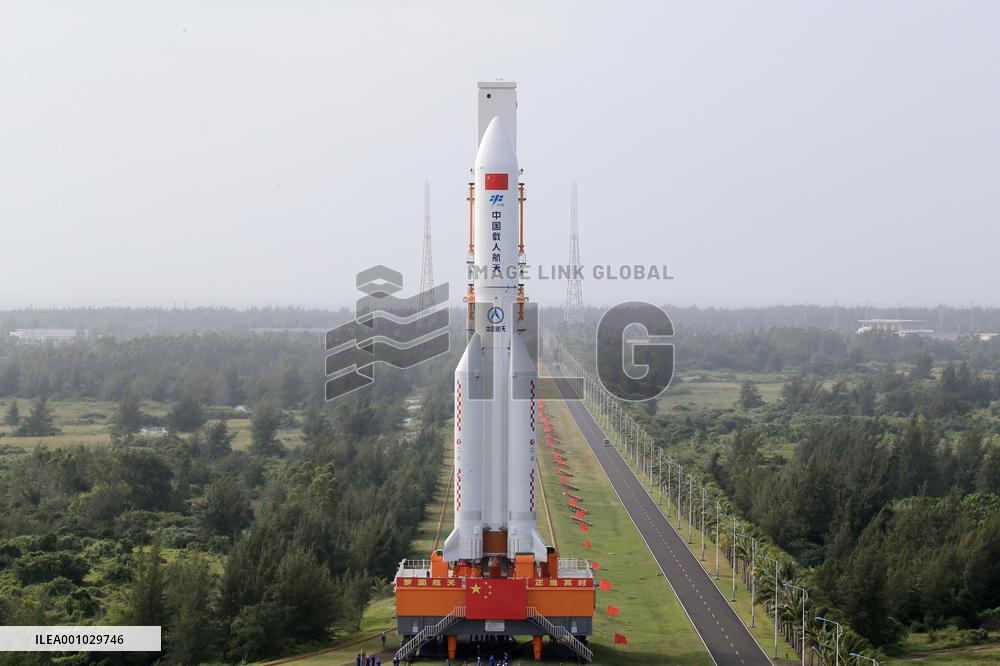 (EyesonSci) CHINA-HAINAN-SPACE STATION-LAB MODULE-LAUNCH-PREPARATION (CN)