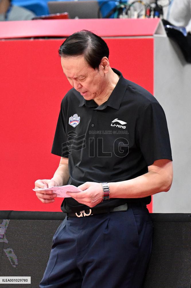 (SP)CHINA-HANGZHOU-BASKETBALL-CBA LEAGUE-XINJIANG VS TIANJIN (CN)