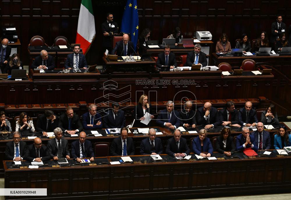 ITALY-ROME-NEW CABINET-CONFIDENCE VOTE-WINNING