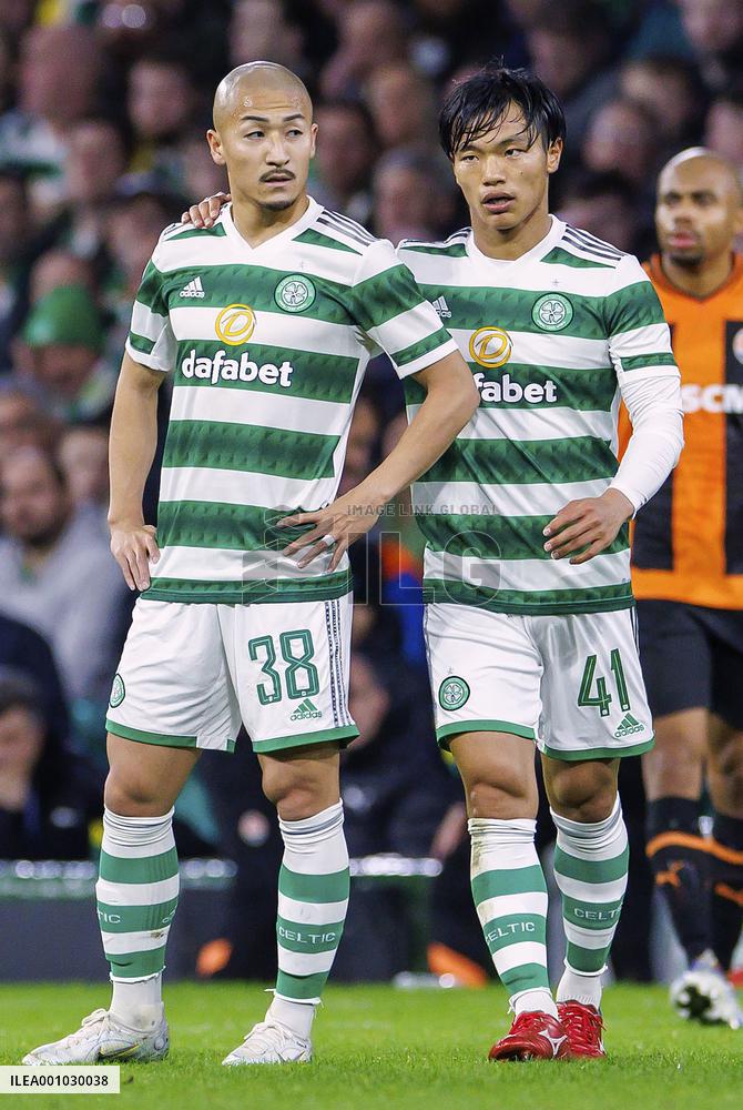 Football: Shakhtar Donetsk vs. Celtic