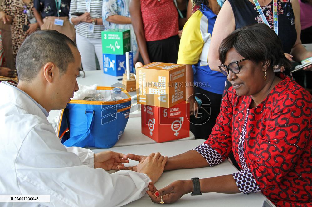 NAMIBIA-WINDHOEK-CHINESE-TCM-UN-STAFF DAY