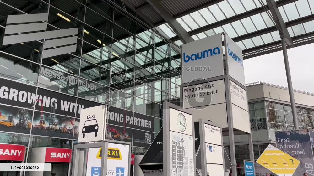 China's machinery industry showcased at Munich int'l trade fair bauma