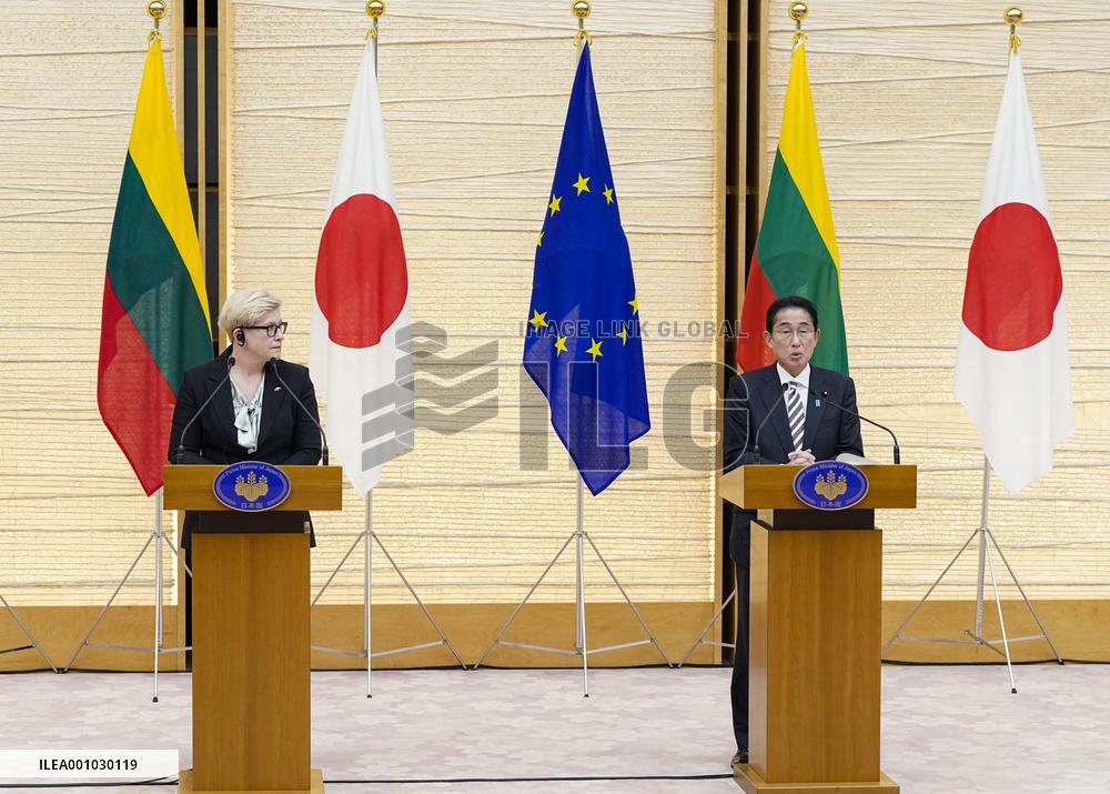 Japan-Lithuania talks
