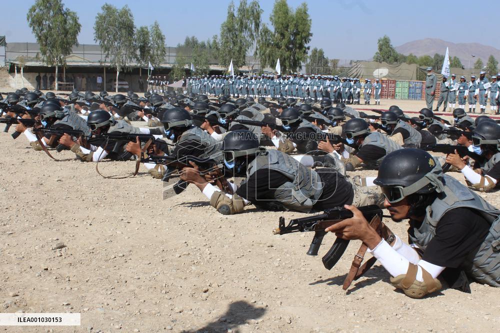 AFGHANISTAN-NANGARHAR-POLICE-COMMENCEMENT