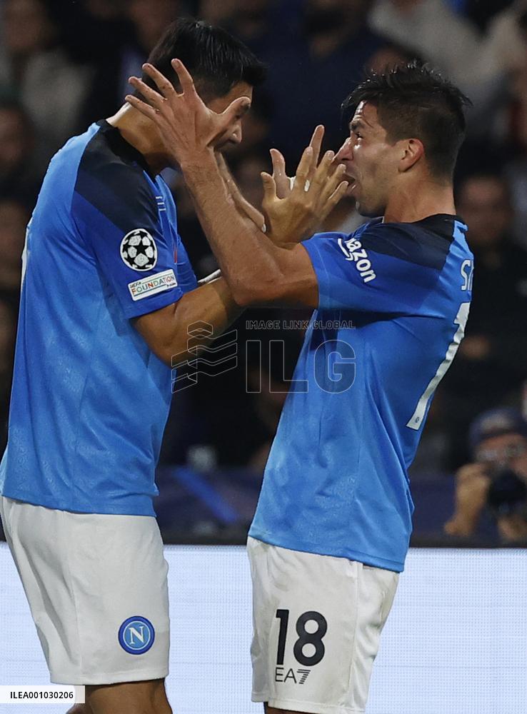 (SP)ITALY-NAPLES-FOOTBALL-UEFA CHAMPIONS LEAGUE-GROUP A-NAPOLI VS RANGERS FC