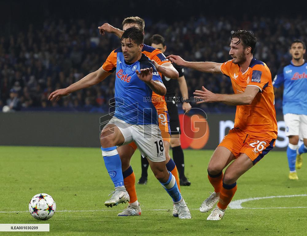(SP)ITALY-NAPLES-FOOTBALL-UEFA CHAMPIONS LEAGUE-GROUP A-NAPOLI VS RANGERS FC