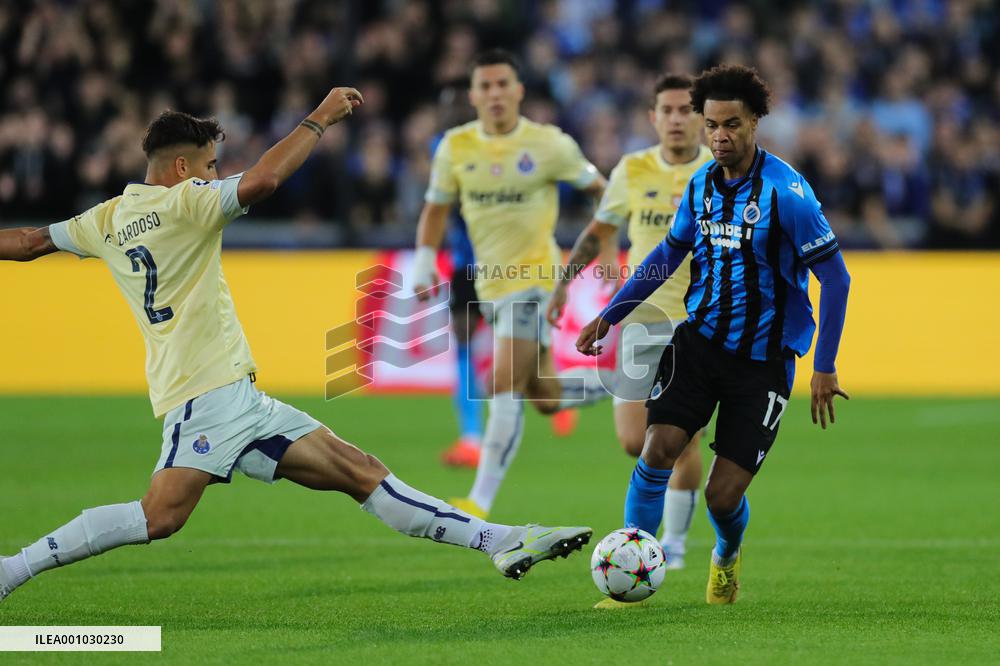 (SP) BELGIUM-BRUGES-FOOTBALL-UEFA CHAMPIONS LEAGUE-GROUP B-CLUB BRUGGE VS FC PORTO