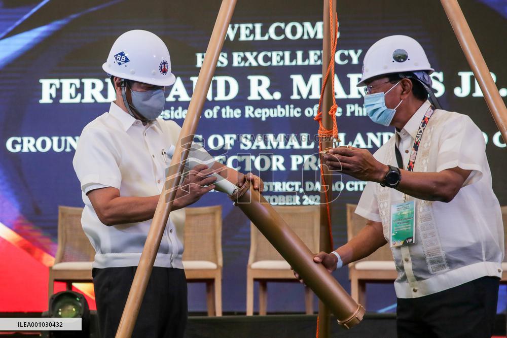 PHILIPPINES-DAVAO-CHINA-FUNDED BRIDGE-GROUNDBREAKING CEREMONY