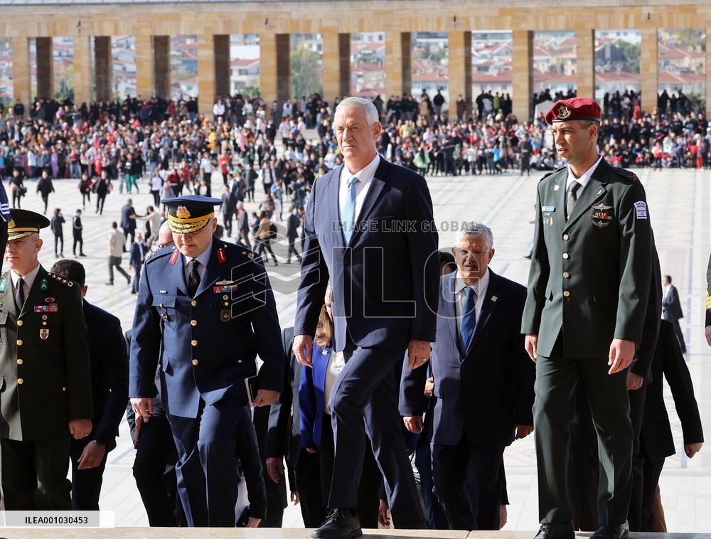 TÜRKIYE-ANKARA-ISRAELI DEFENSE MINISTER-VISIT