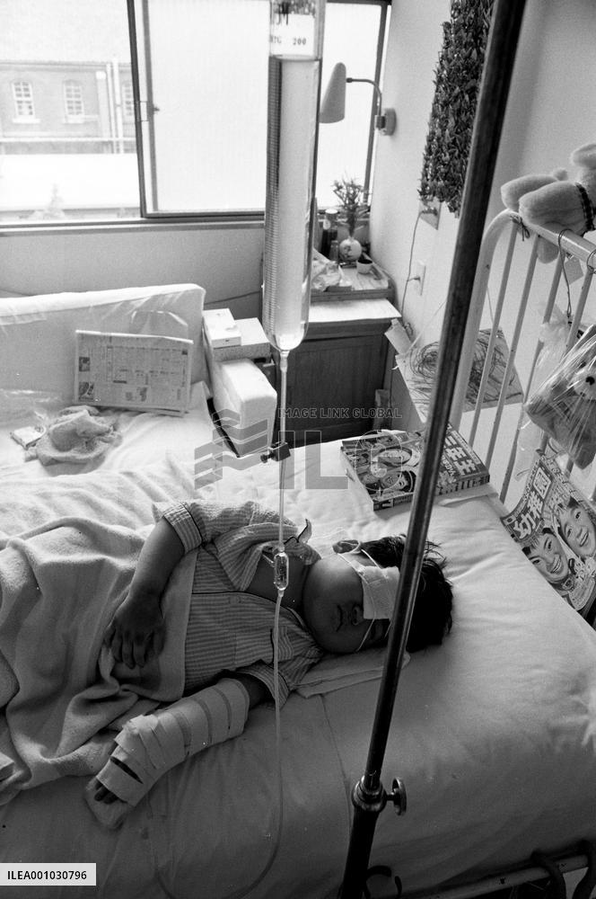 Death of a Second-Generation Atomic Bomb Victim