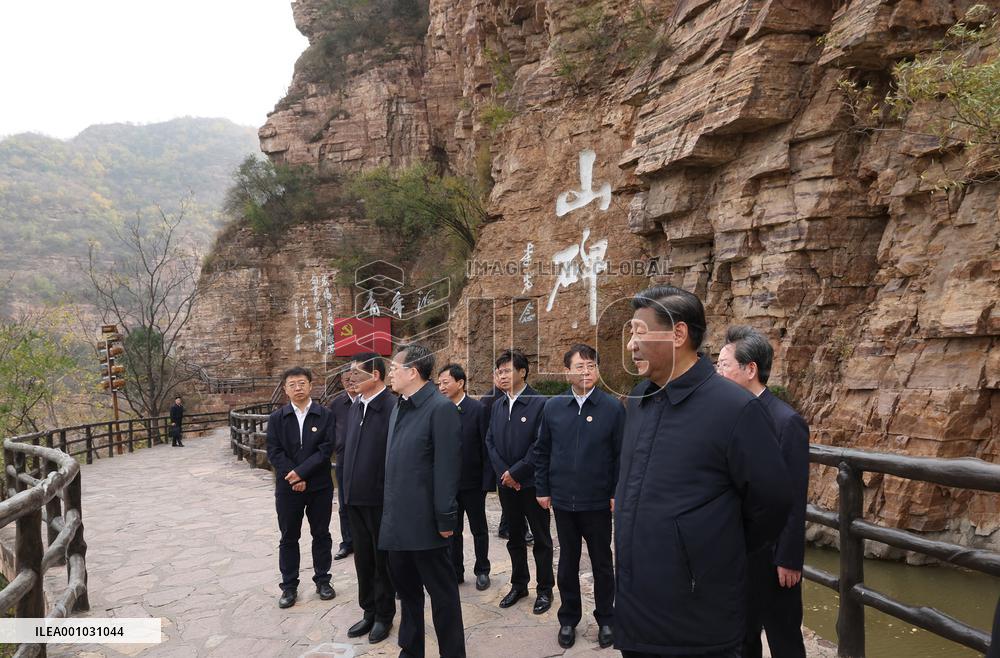 CHINA-SHAANXI-HENAN-XI JINPING-INSPECTION (CN)