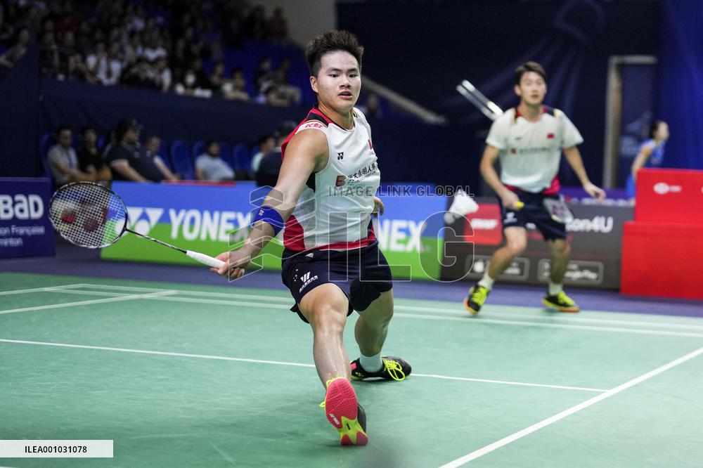 (SP)FRANCE-PARIS-BADMINTON-FRENCH OPEN-MEN'S DOUBLES