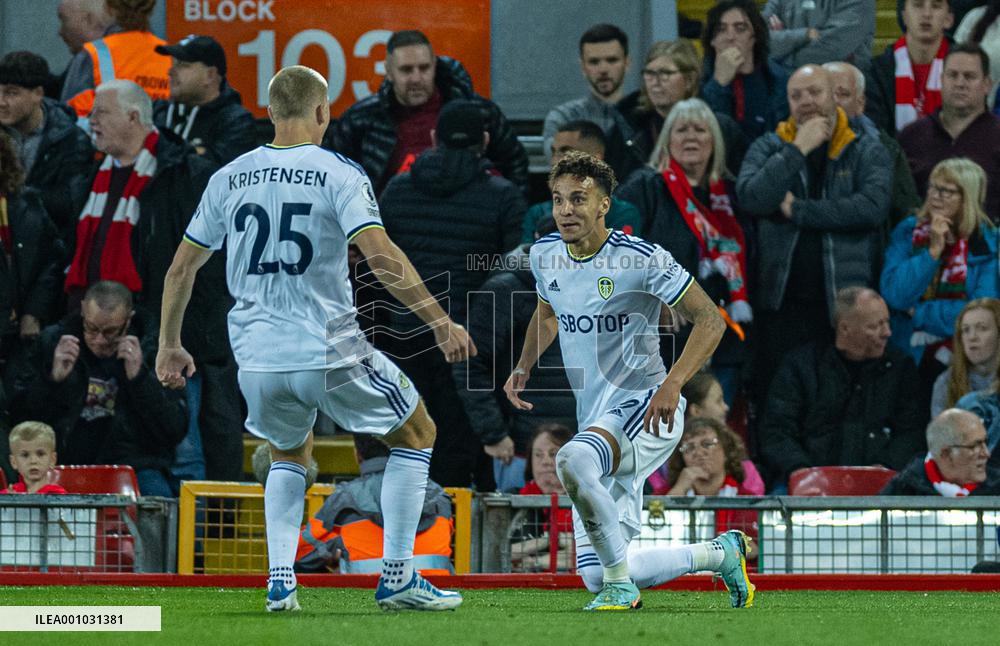 (SP)BRITAIN-LIVERPOOL-FOOTBALL-PREMIER LEAGUE-LIVERPOOL VS LEEDS UNITED