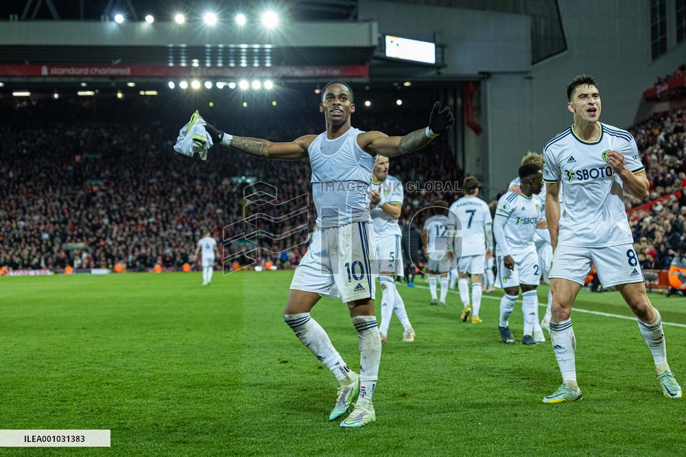 (SP)BRITAIN-LIVERPOOL-FOOTBALL-PREMIER LEAGUE-LIVERPOOL VS LEEDS UNITED