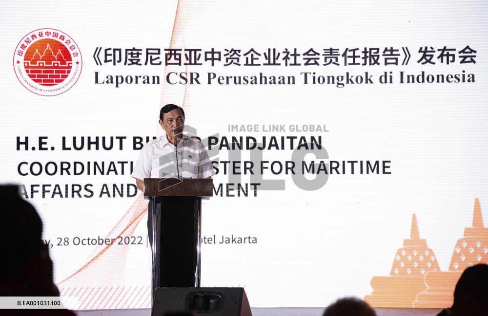 INDONESIA-JAKARTA-CHINA-COMPANY-SOCIAL RESPONSIBILITY-REPORT