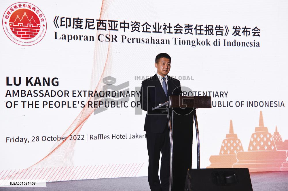 INDONESIA-JAKARTA-CHINA-COMPANY-SOCIAL RESPONSIBILITY-REPORT