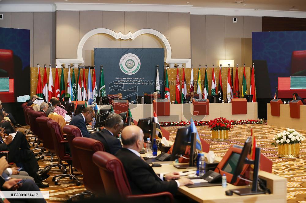 ALGERIA-ALGIERS-ARAB LEAGUE-FM-PREPARATORY MEETING