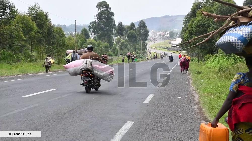 Massive displacement due to ongoing rebel fighting in NE DR Congo