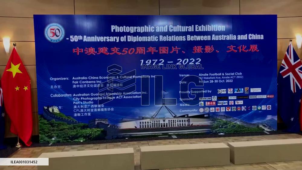 Photo exhibition marks 50th anniversary of diplomatic ties between Australia, China