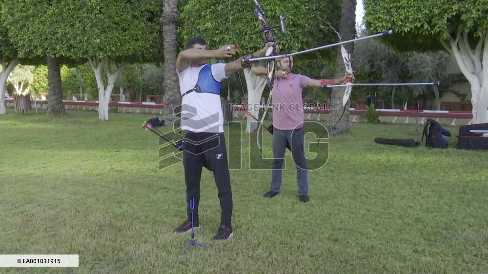 With handmade bows, Palestinians aim to enter archery competition at 2024 Olympics