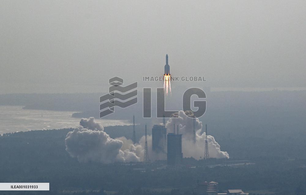 (EyesonSci) CHINA-HAINAN-SPACE STATION-LAB MODULE-LAUNCH (CN)