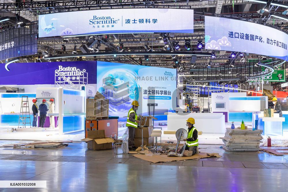 CHINA-SHANGHAI-CIIE-PREPARATION (CN)