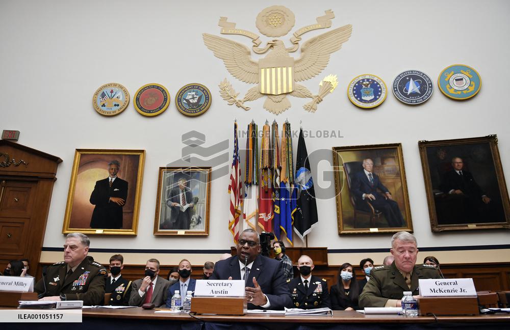 Senate Armed Services Committee hearing on conclusion of Afghanistan military operations