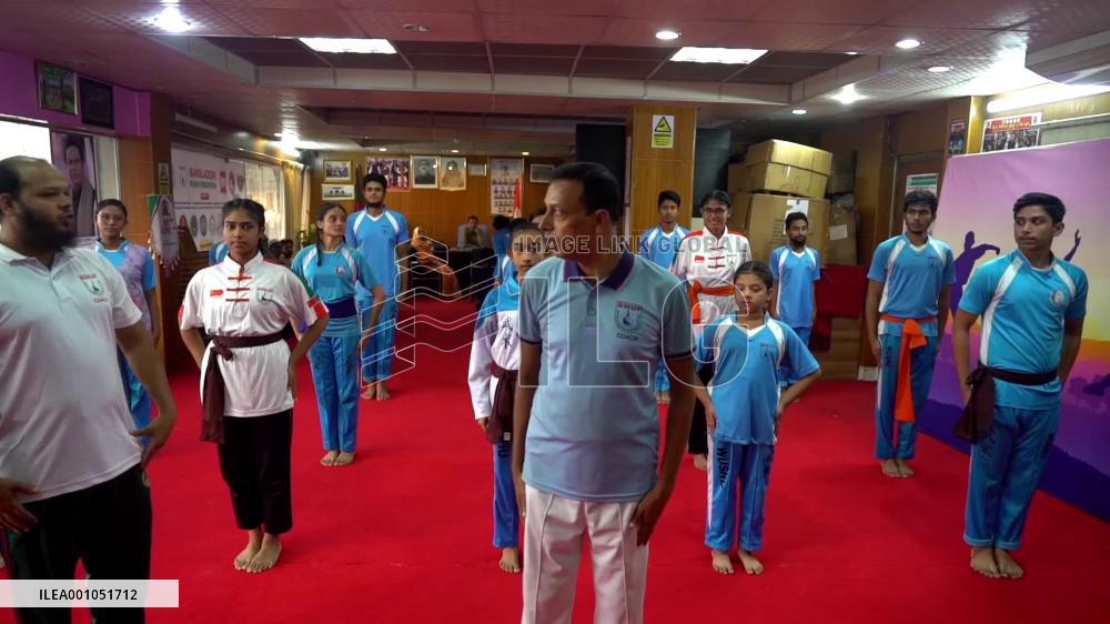 Wushu becomes popular sport among Bangladeshi schoolgirls