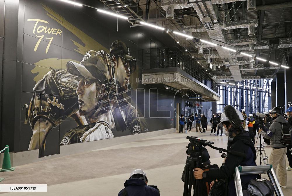 New ballpark for Nippon Ham Fighters