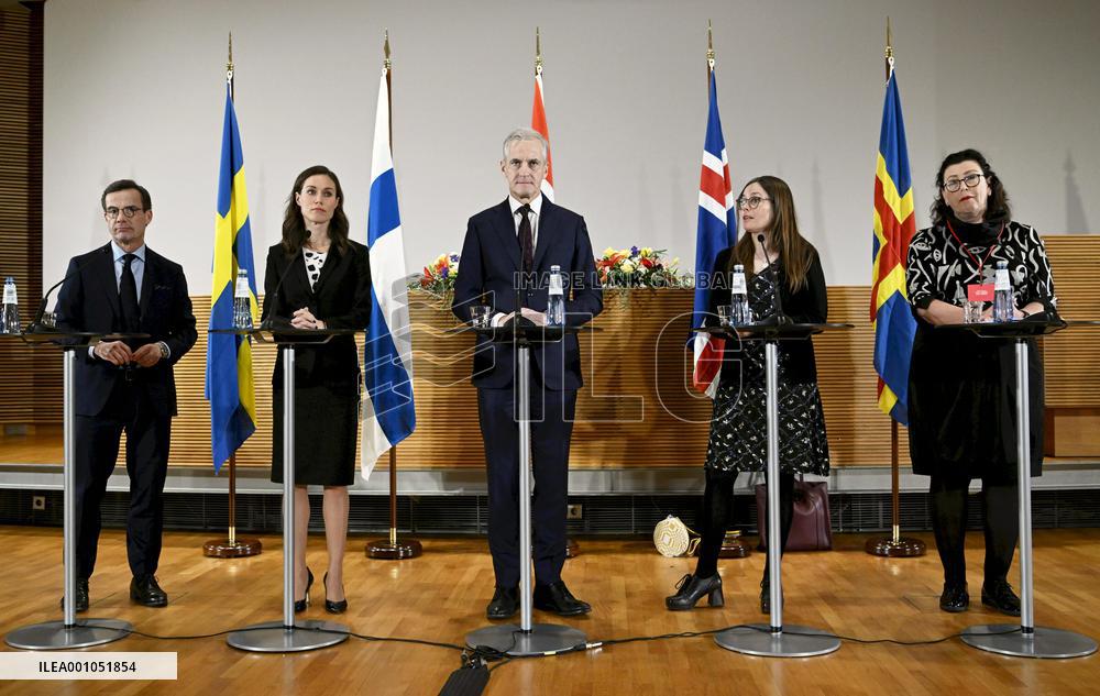The 74th Ordinary Session of the Nordic Council in Helsinki, Finland