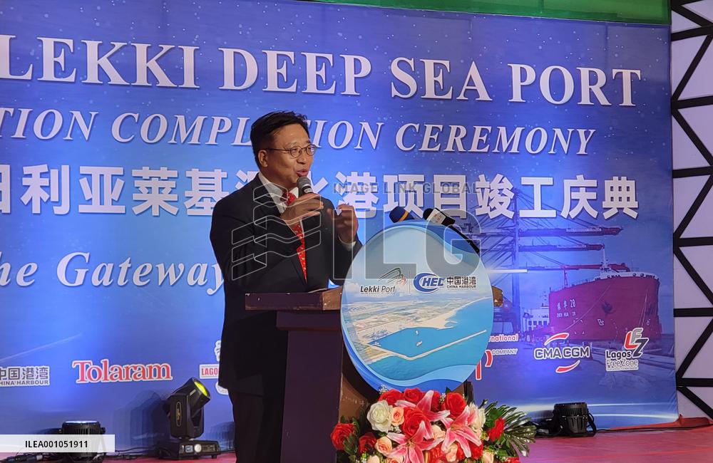 NIGERIA-LAGOS-CHINA-CHEC-DEEP SEA PORT