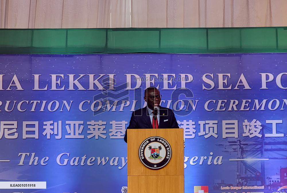 NIGERIA-LAGOS-CHINA-CHEC-DEEP SEA PORT
