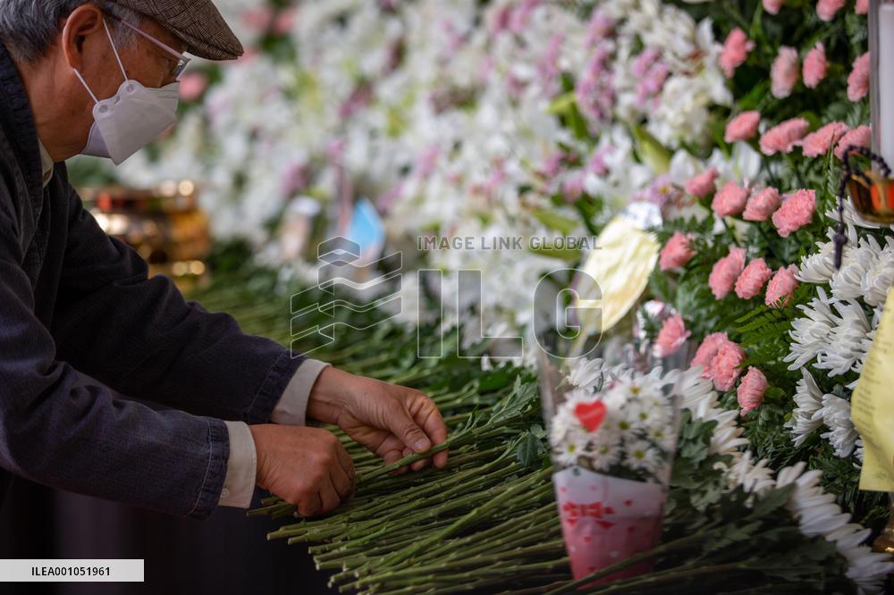 SOUTH KOREA-SEOUL-CROWD CRUSH-MOURNING