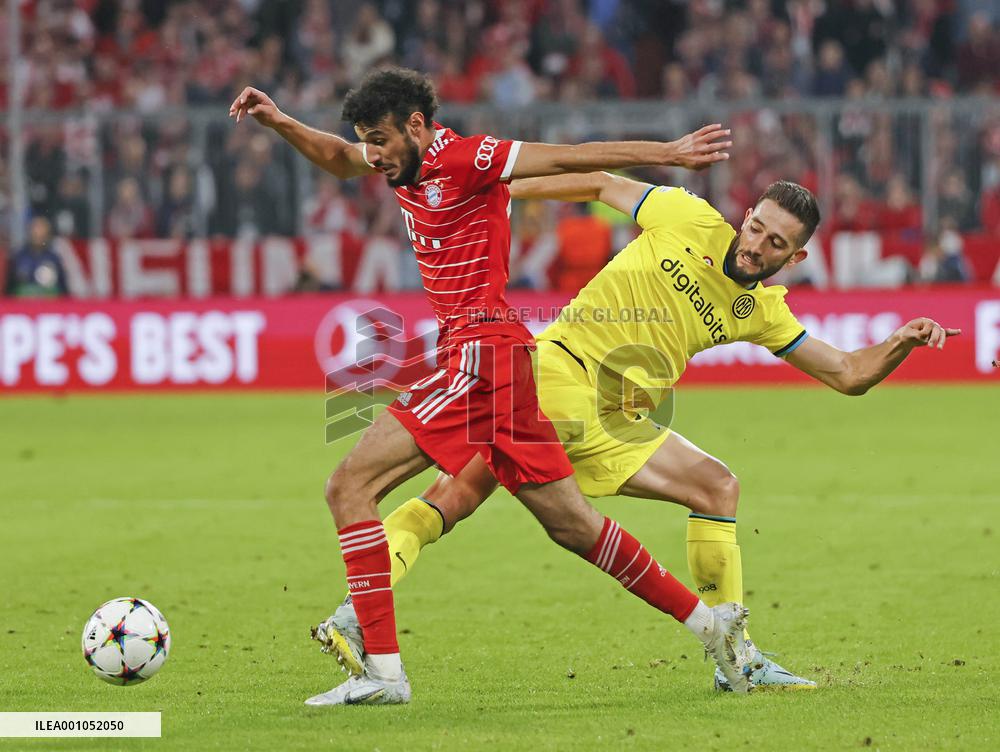 (SP)GERMANY-MUNICH-FOOTBALL-UEFA CHAMPIONS LEAGUE-GROUP C-BAYERN MUNICH VS INTER MILAN