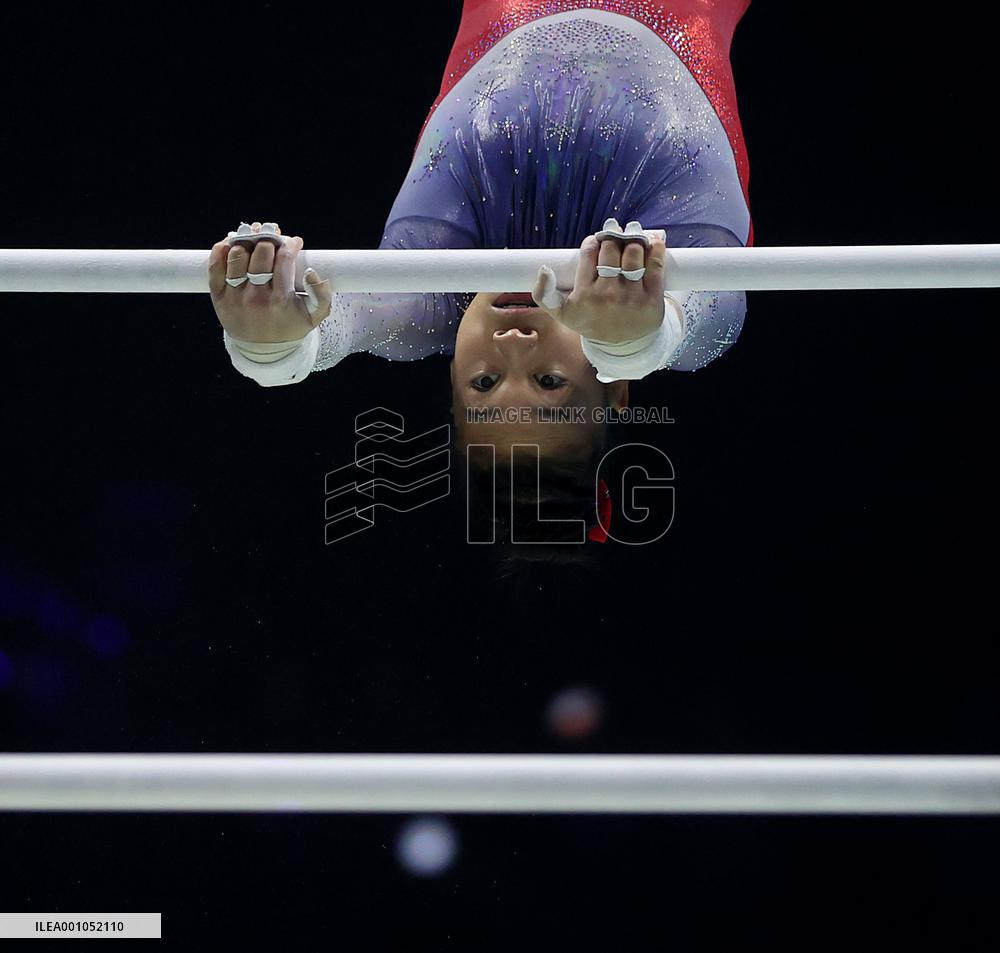 (SP)BRITAIN-LIVERPOOL-ARTISTIC GYMNASTICS-WORLD CHAMPIONSHIPS-WOMEN'S TEAM FINAL