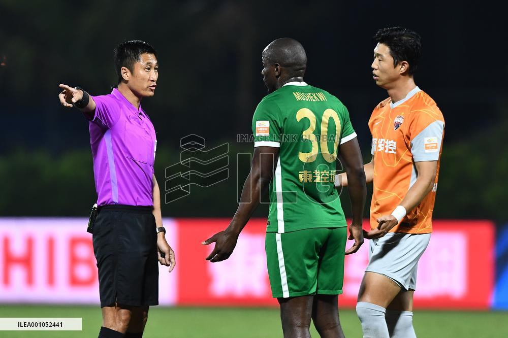(SP)CHINA-HAIKOU-FOOTBALL-CSL-ZHEJIANG VS SHENZHEN (CN)