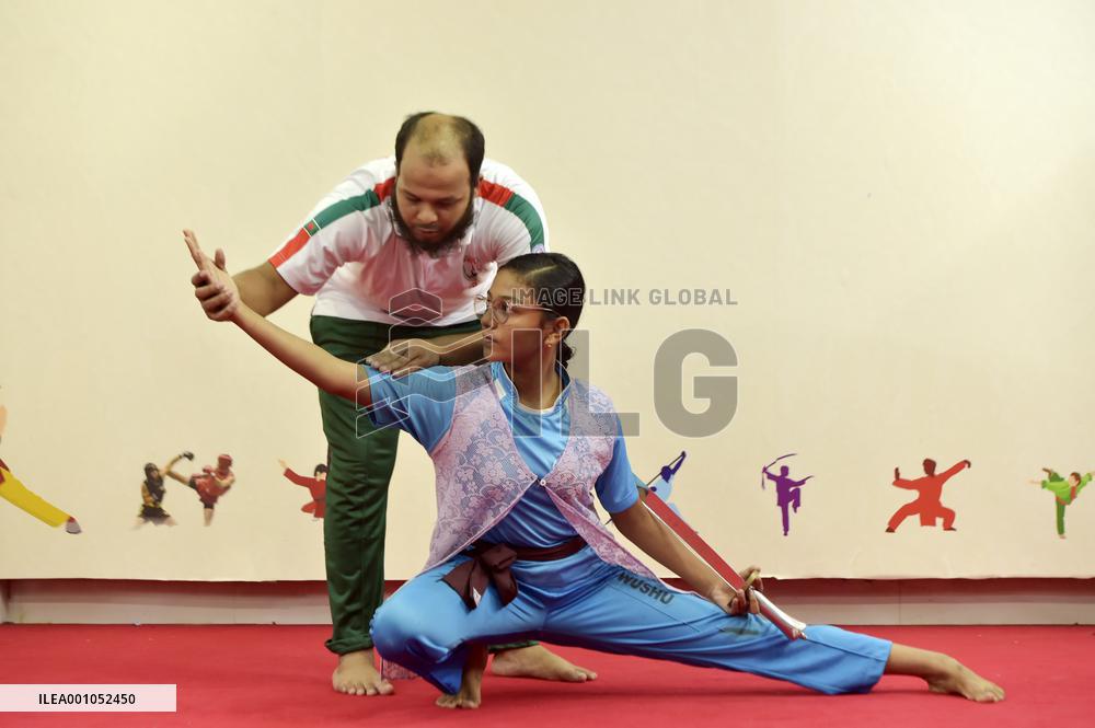 BANGLADESH-DHAKA-WUSHU-SCHOOL GIRLS