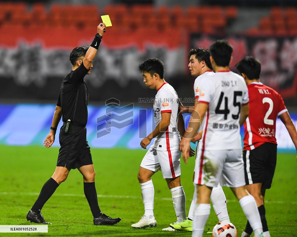 (SP)CHINA-CHENGDU-FOOTBALL-CSL-CHENGDU RONGCHENG VS HEBEI (CN)