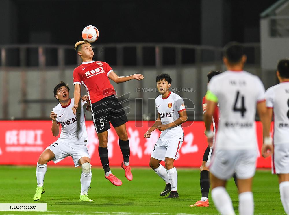 (SP)CHINA-CHENGDU-FOOTBALL-CSL-CHENGDU RONGCHENG VS HEBEI (CN)