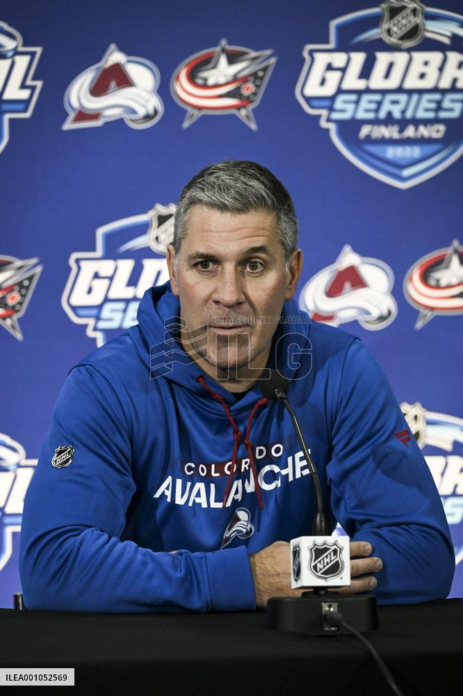NHL Global Series in Tampere, Finland - press conference