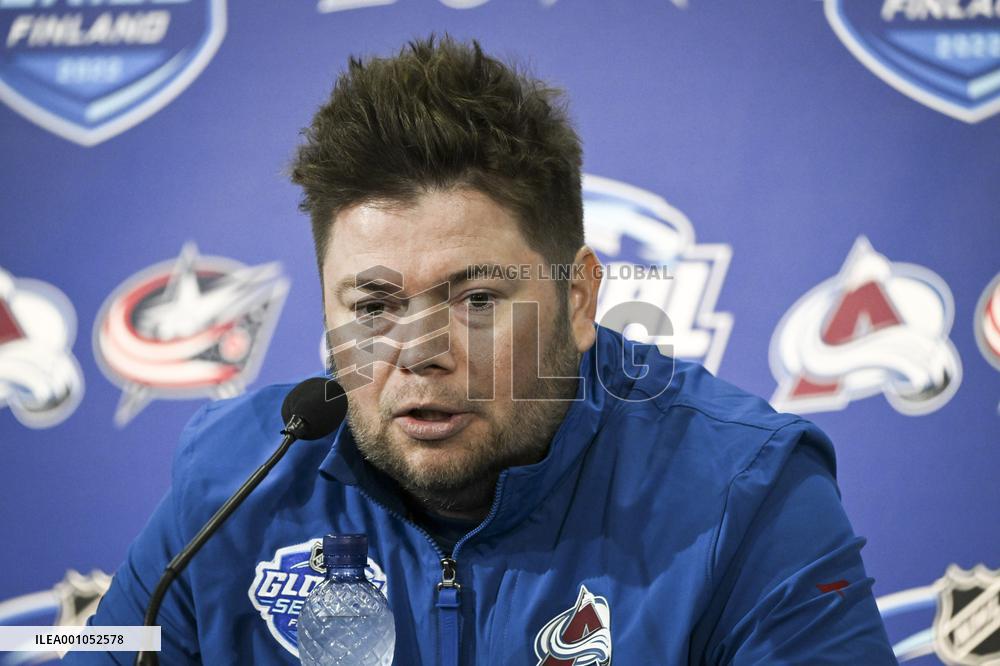 NHL Global Series in Tampere, Finland - press conference