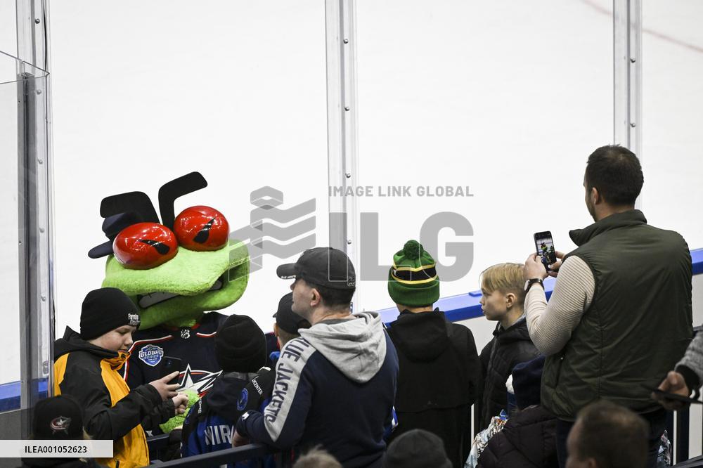 NHL Global Series in Tampere Finland - team practice