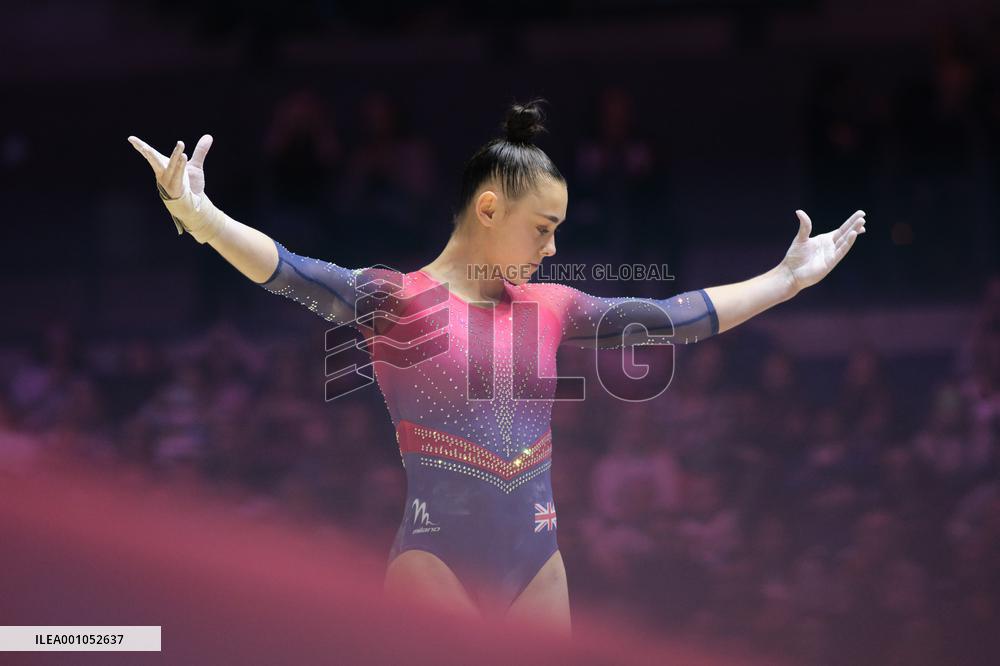 (SP)BRITAIN-LIVERPOOL-ARTISTIC GYMNASTICS-WORLD CHAMPIONSHIPS-WOMEN'S ALL-AROUND FINAL