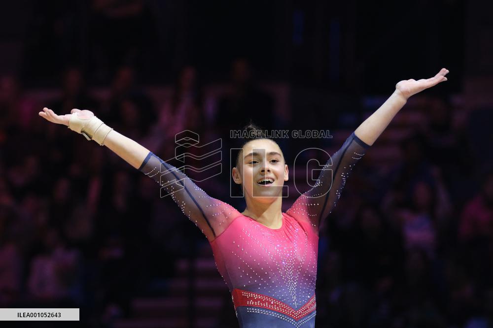 (SP)BRITAIN-LIVERPOOL-ARTISTIC GYMNASTICS-WORLD CHAMPIONSHIPS-WOMEN'S ALL-AROUND FINAL