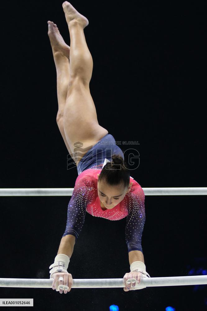 (SP)BRITAIN-LIVERPOOL-ARTISTIC GYMNASTICS-WORLD CHAMPIONSHIPS-WOMEN'S ALL-AROUND FINAL