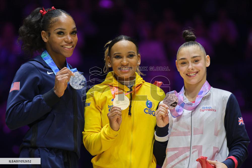 (SP)BRITAIN-LIVERPOOL-ARTISTIC GYMNASTICS-WORLD CHAMPIONSHIPS-WOMEN'S ALL-AROUND FINAL