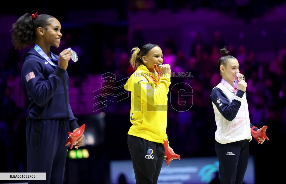 (SP)BRITAIN-LIVERPOOL-ARTISTIC GYMNASTICS-WORLD CHAMPIONSHIPS-WOMEN'S ALL-AROUND FINAL