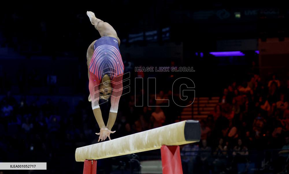 (SP)BRITAIN-LIVERPOOL-ARTISTIC GYMNASTICS-WORLD CHAMPIONSHIPS-WOMEN'S ALL-AROUND FINAL